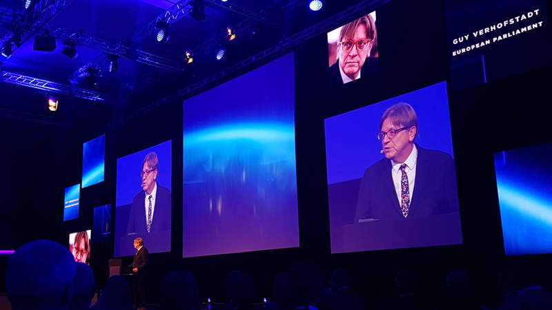 FERMA  Guy Verhofstadt on screen