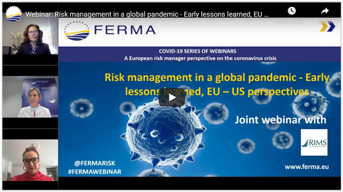 FERMA COVID-19 webinar NARIM